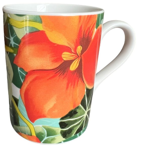 NWT ESSEX "Summer Garden" Salad Dessert Plate & Cup Artist Gerald Patrick Japan - Picture 6 of 14